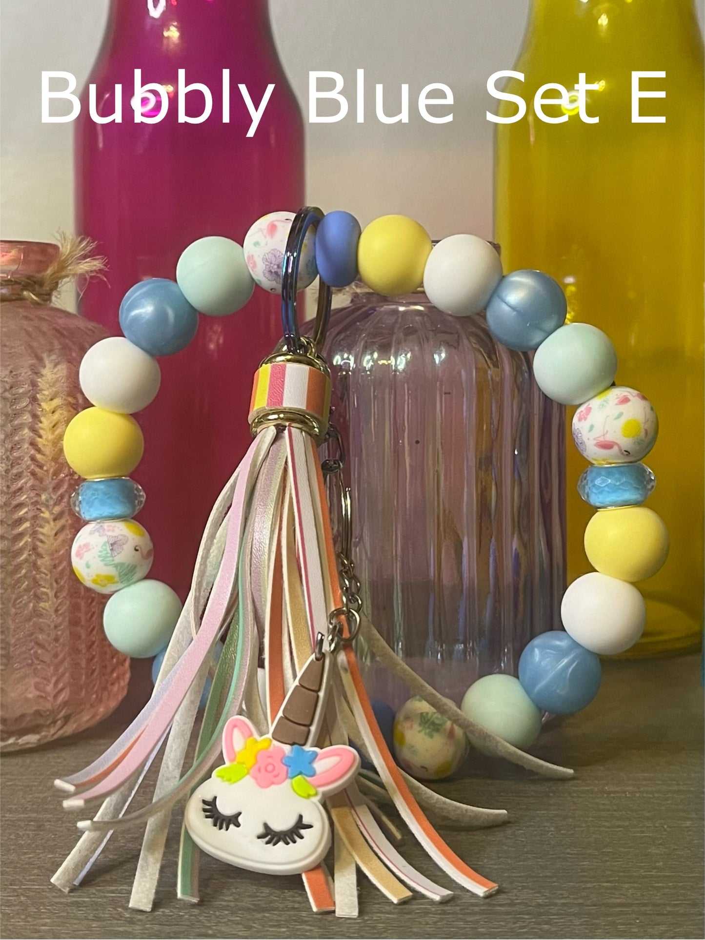 Bubbly Blue Wristlet Sets