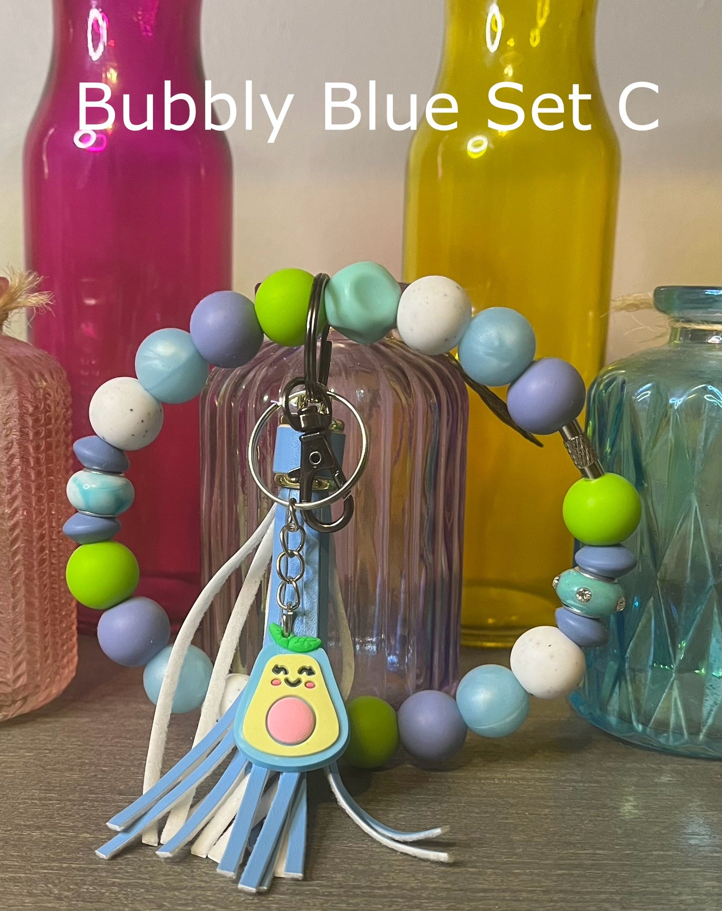 Bubbly Blue Wristlet Sets