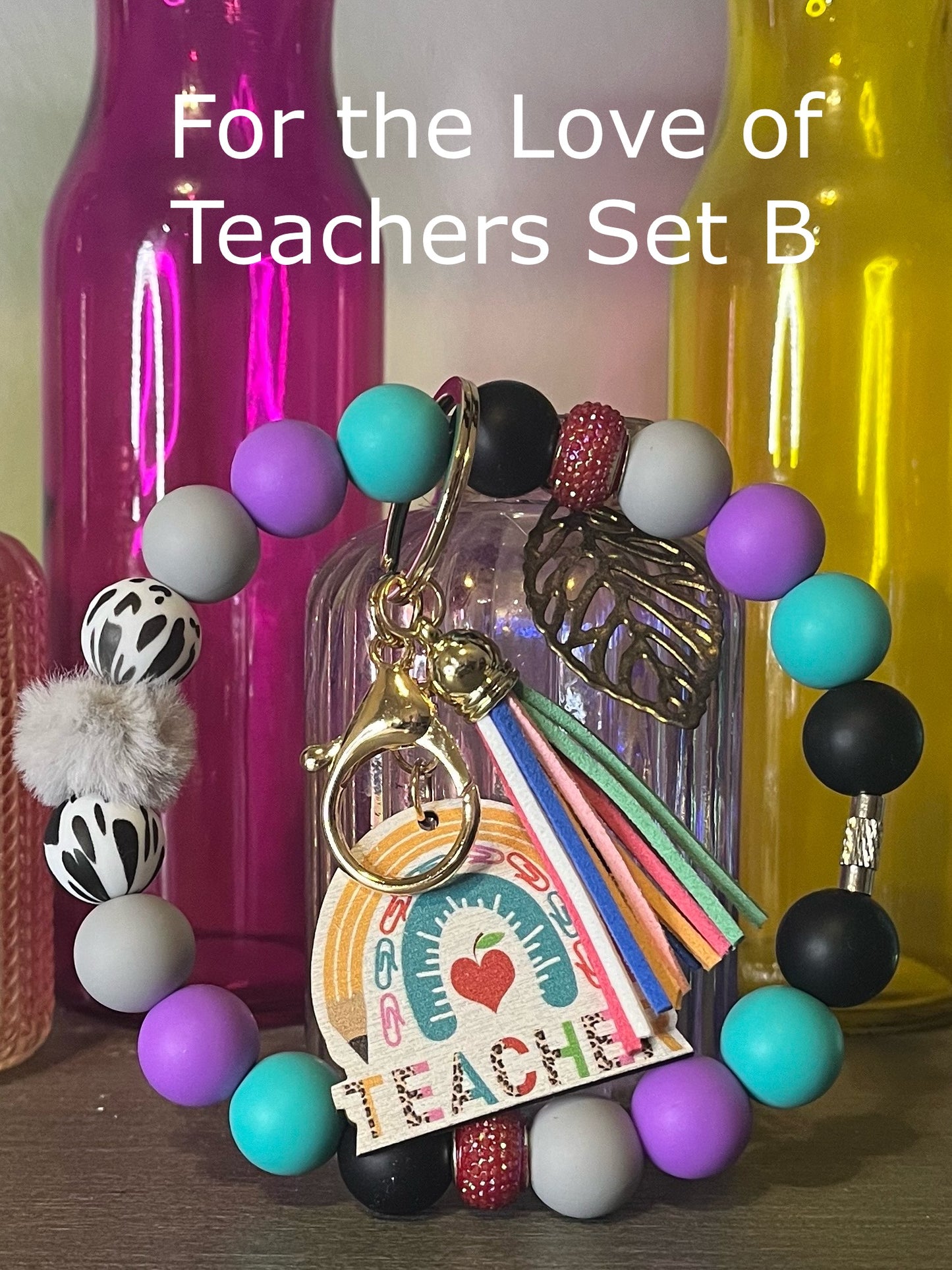 For the Love of Teachers Wristlet Sets