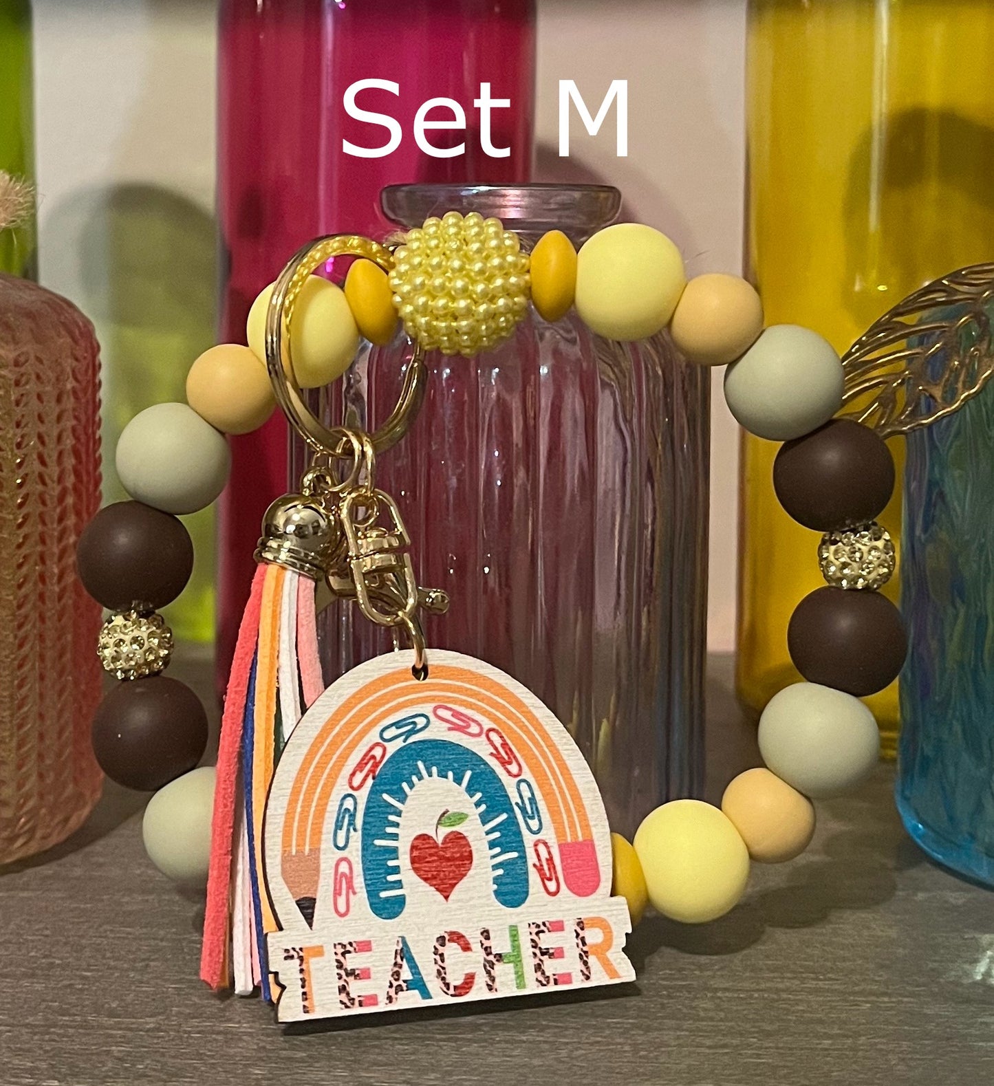 For the Love of Teachers Wristlet Sets