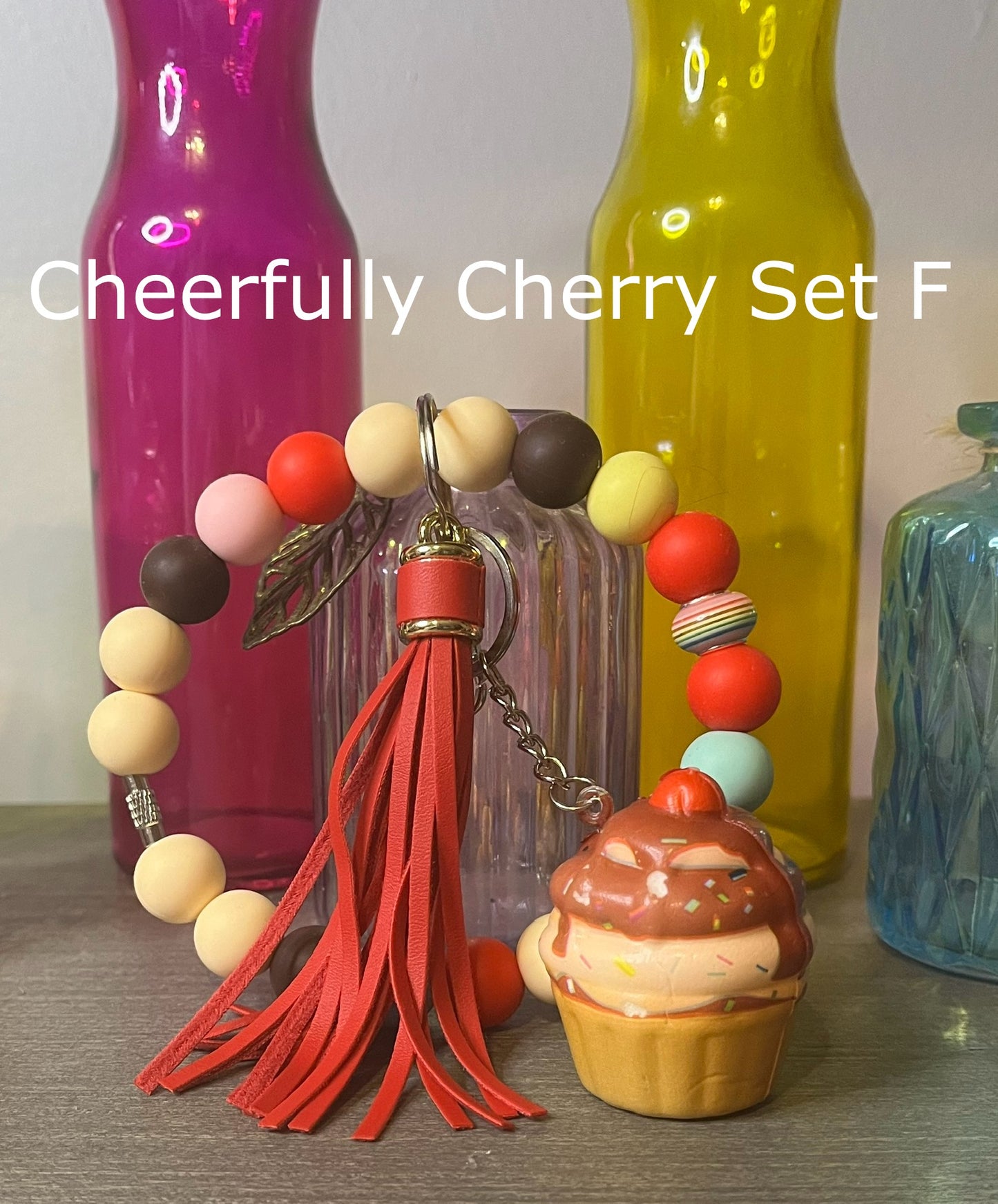 Cheerfully Cherry Wristlet Sets