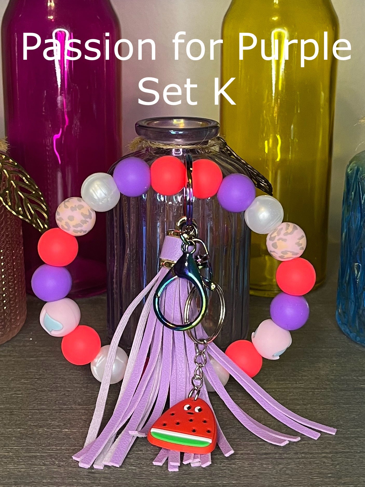 Passion for Purple Wristlet Sets