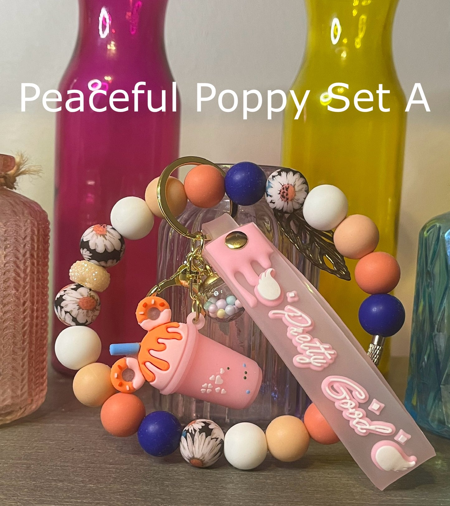 Peaceful Poppy Wristlet Sets
