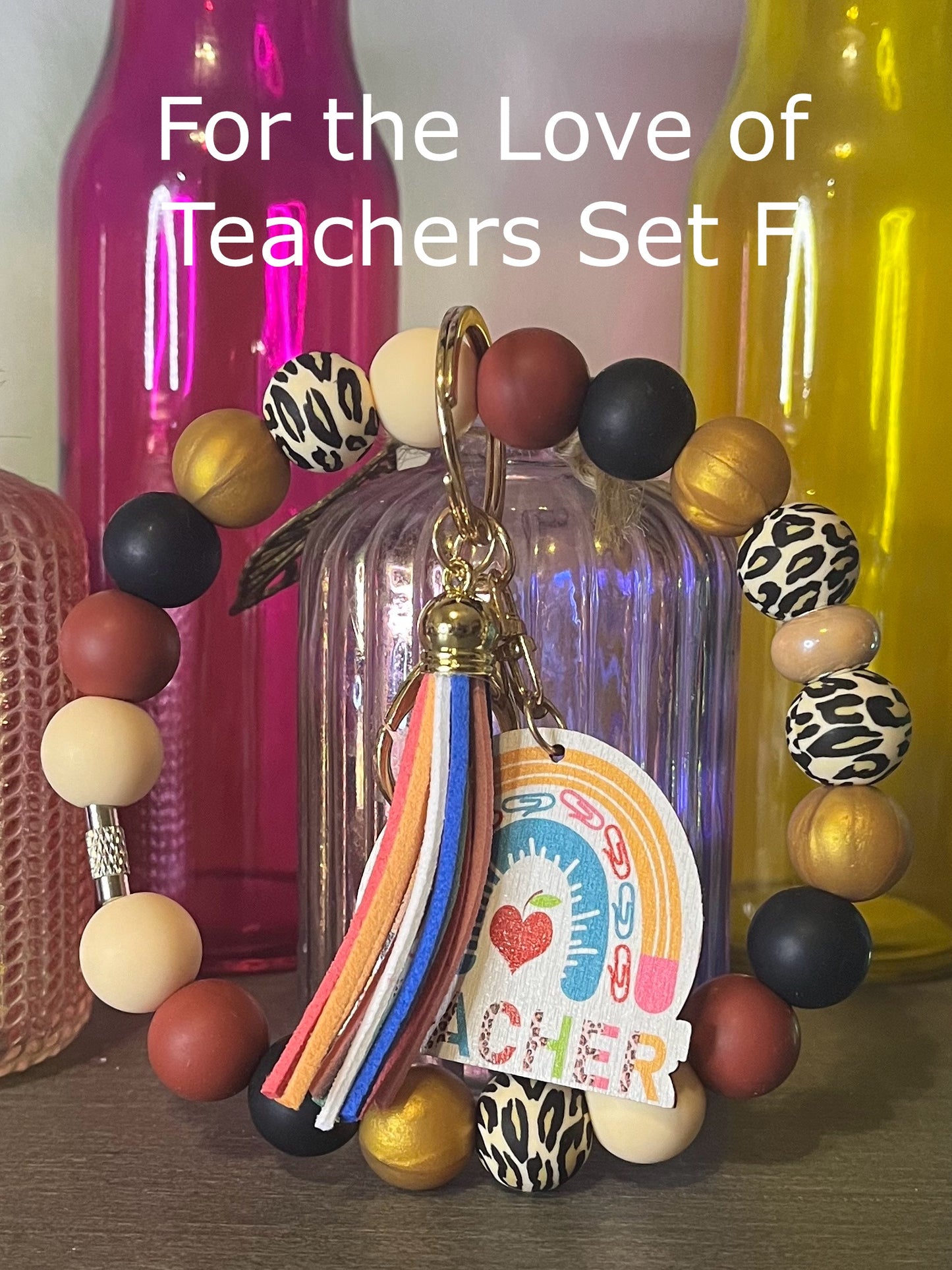 For the Love of Teachers Wristlet Sets