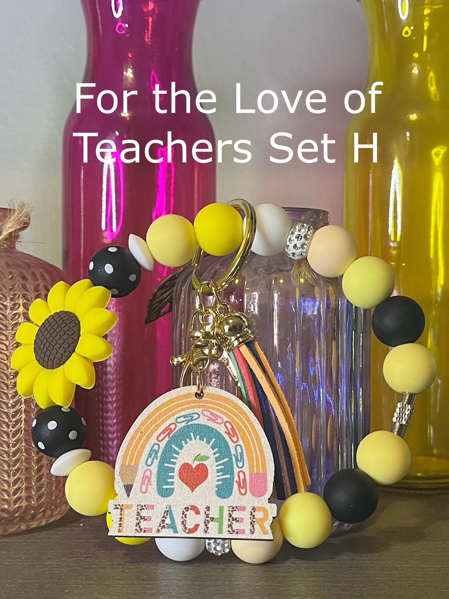 For the Love of Teachers Wristlet Sets