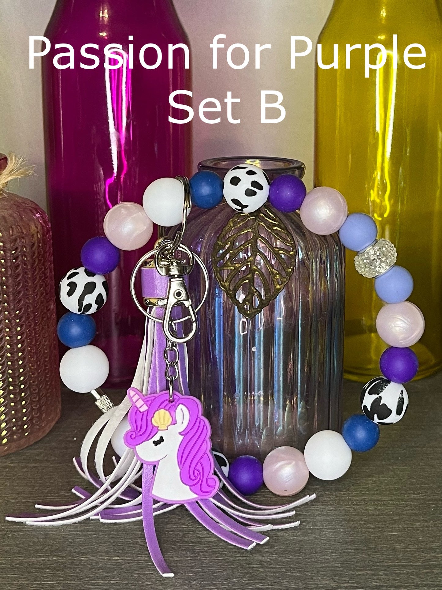 Passion for Purple Wristlet Sets