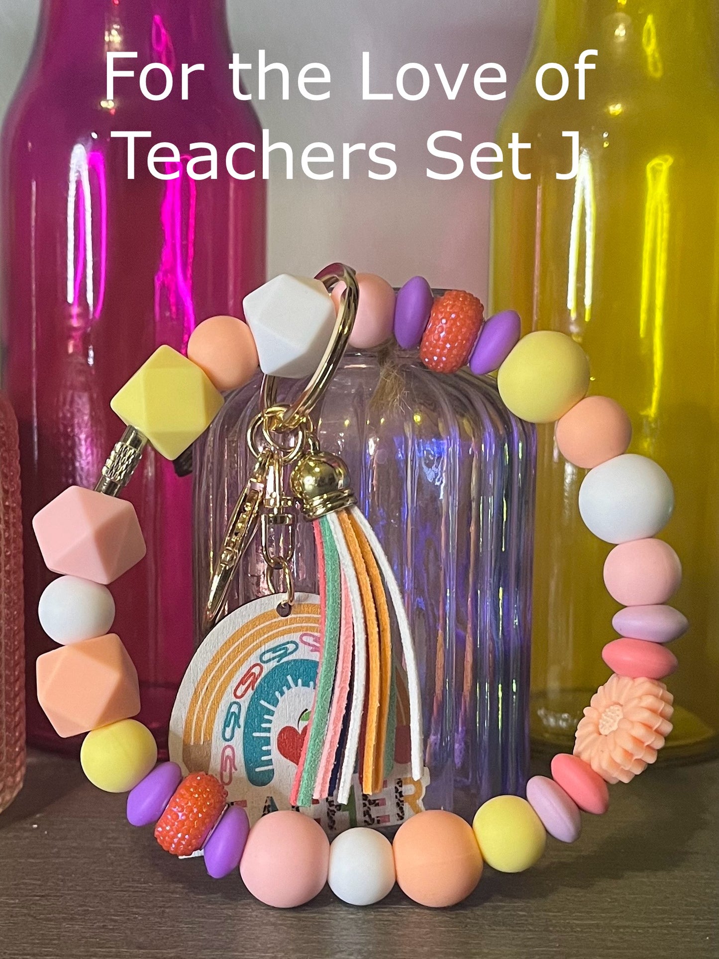 For the Love of Teachers Wristlet Sets