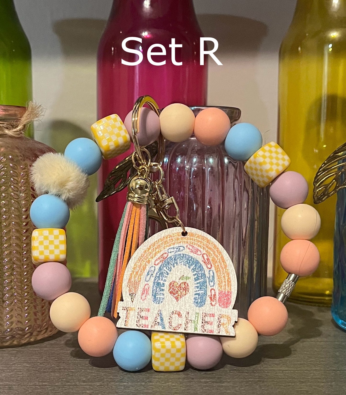 For the Love of Teachers Wristlet Sets