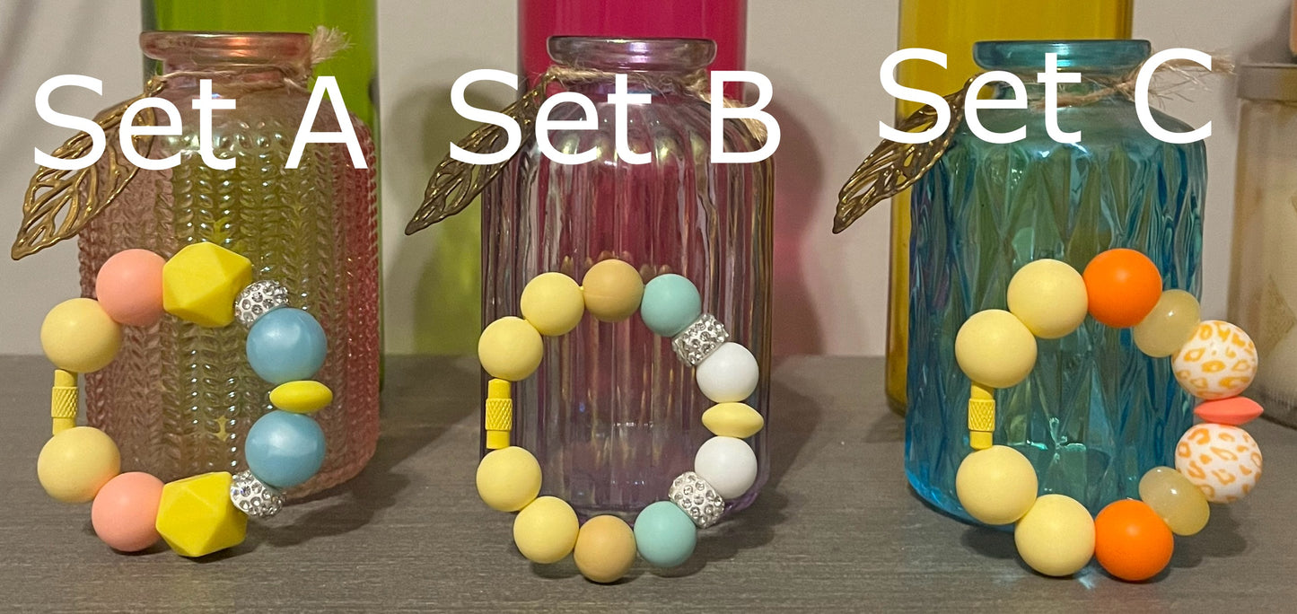 Sunny Side Cup Charms