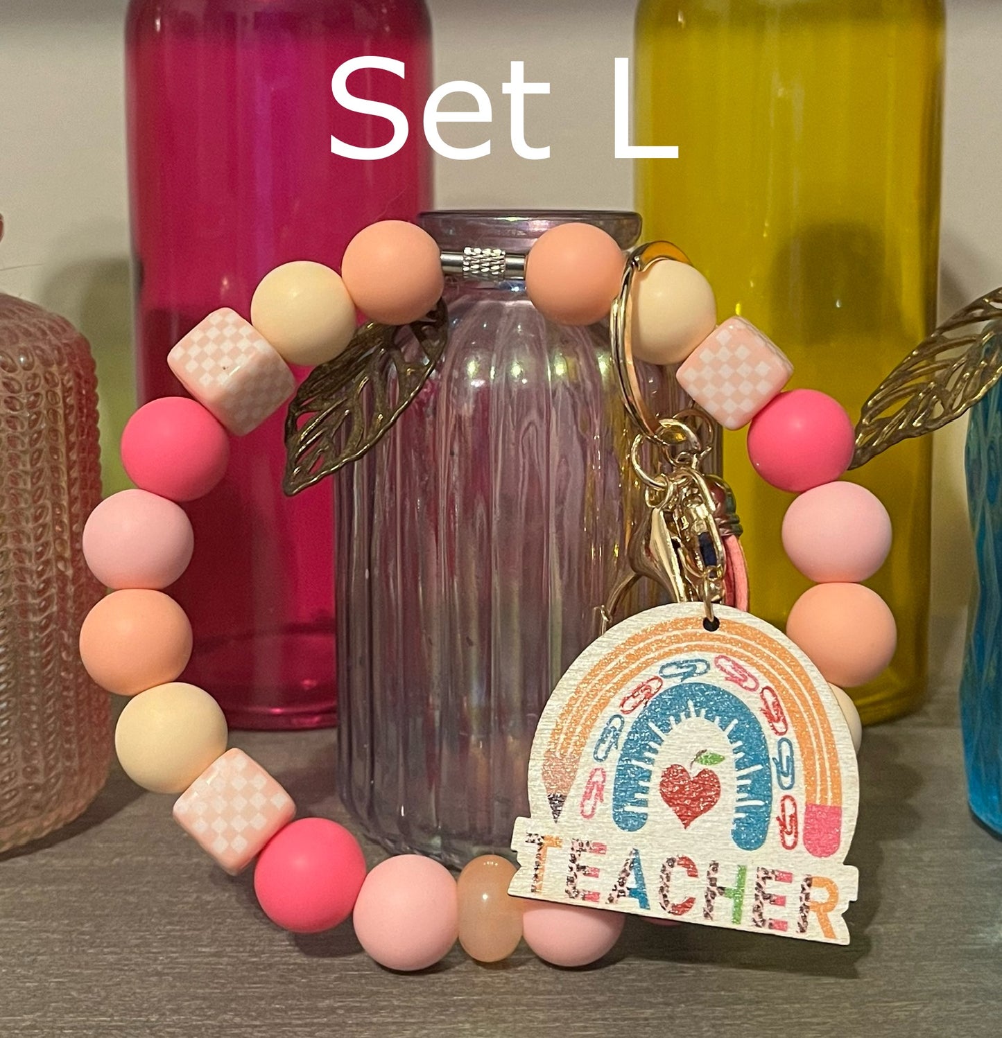 For the Love of Teachers Wristlet Sets