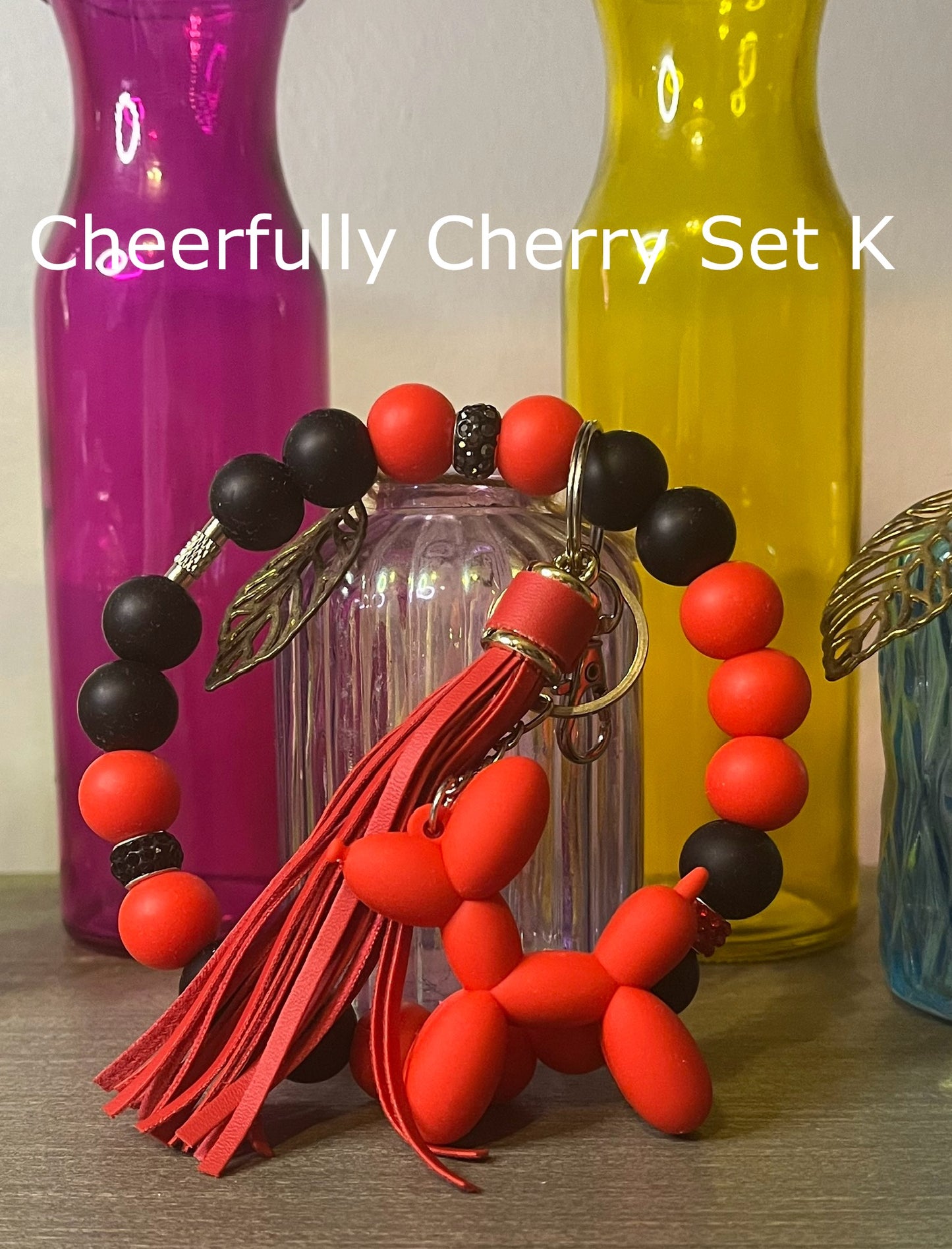 Cheerfully Cherry Wristlet Sets