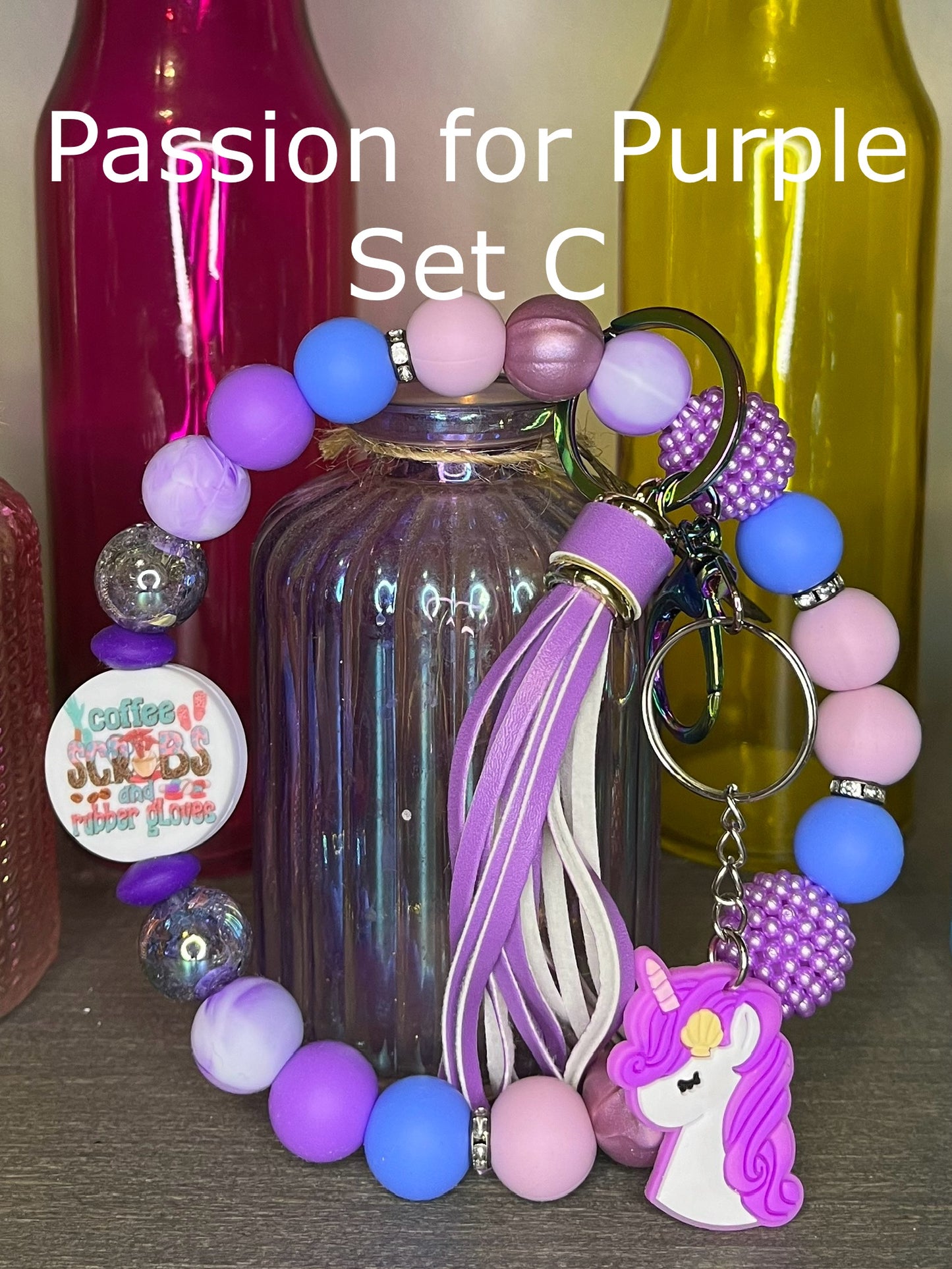 Passion for Purple Wristlet Sets