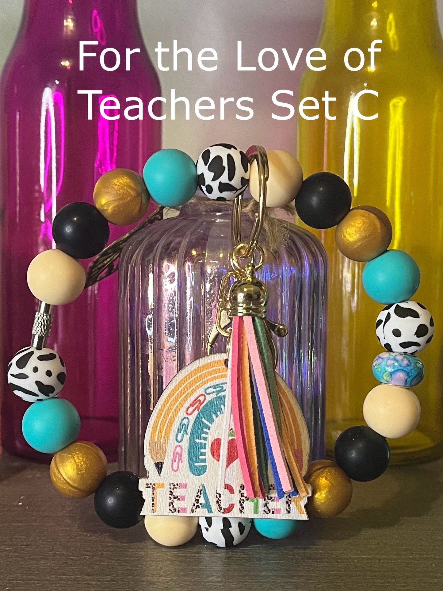 For the Love of Teachers Wristlet Sets