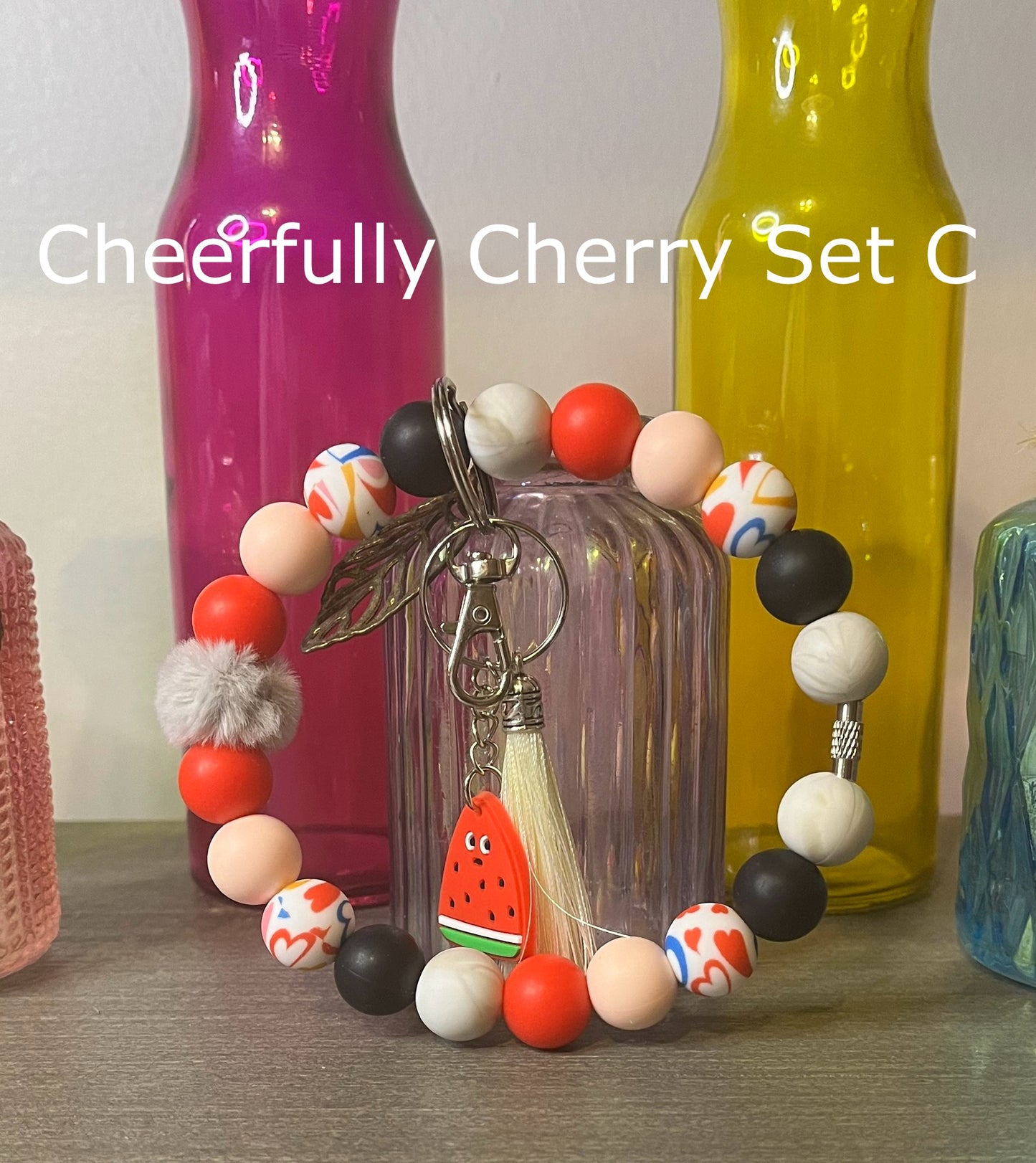 Cheerfully Cherry Wristlet Sets