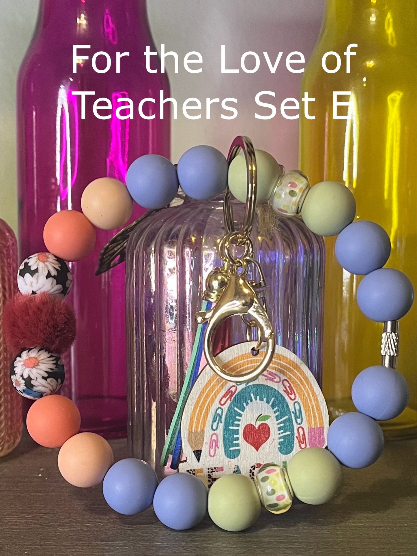 For the Love of Teachers Wristlet Sets