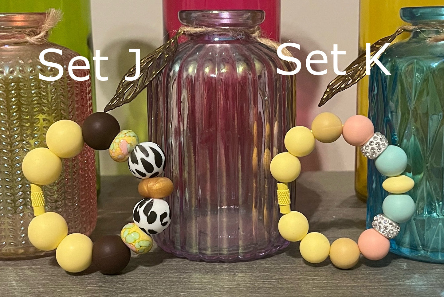 Sunny Side Cup Charms
