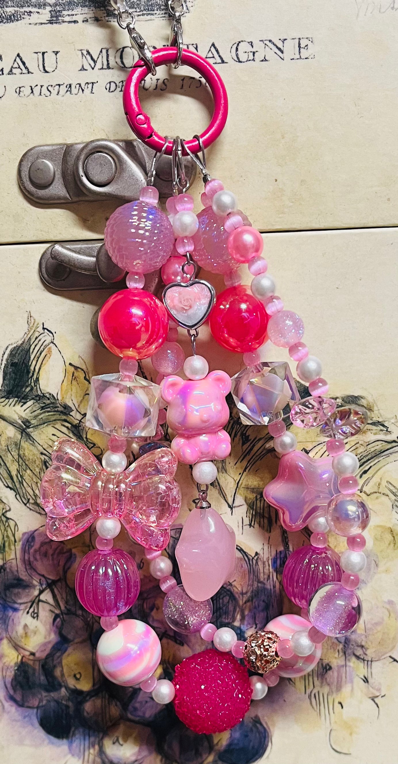 Beaded Bag Charms