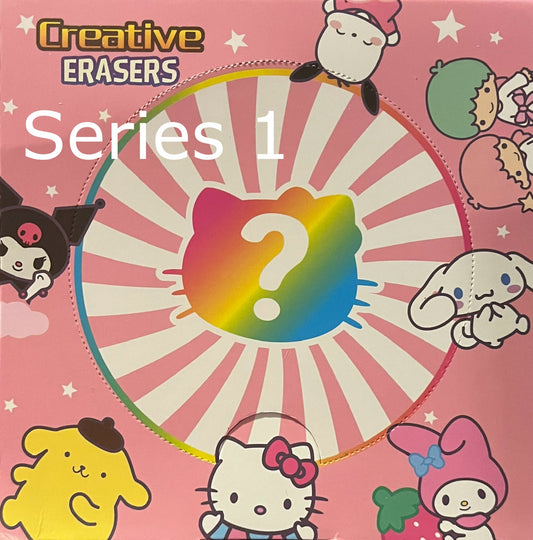 Series 1 Hello Kitty Eraser Mystery Bags